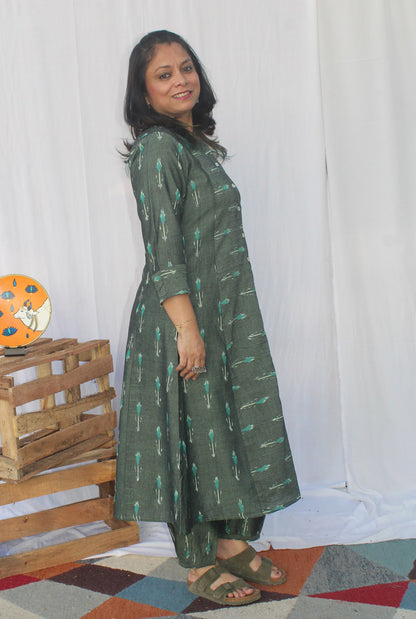 Ikat Cotton Co-Ord Set 2