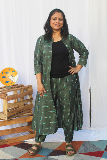 Ikat Cotton Co-Ord Set 2